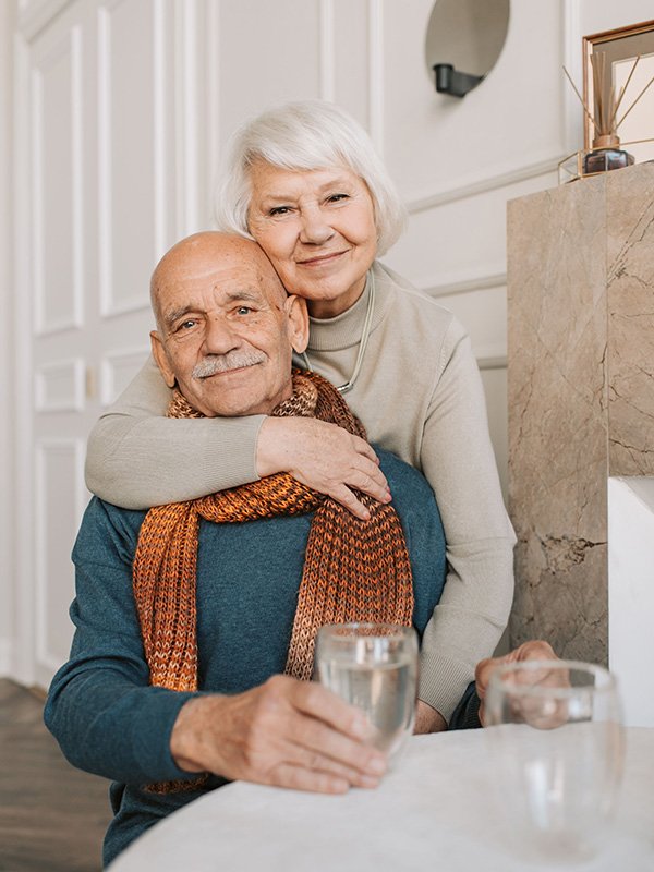 Elderly couple